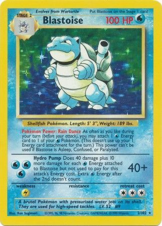 Blastoise (2/102) [Base Set Unlimited] | Good Games North