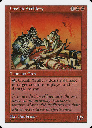 Orcish Artillery [Fifth Edition] | Good Games North