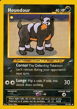 Houndour (43/105) [Neo Destiny Unlimited] | Good Games North