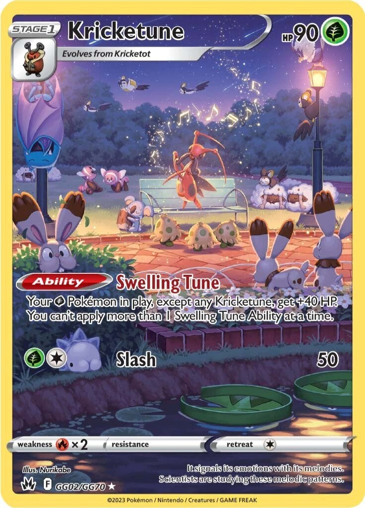 Kricketune (GG02/GG70) [Sword & Shield: Crown Zenith] | Good Games North