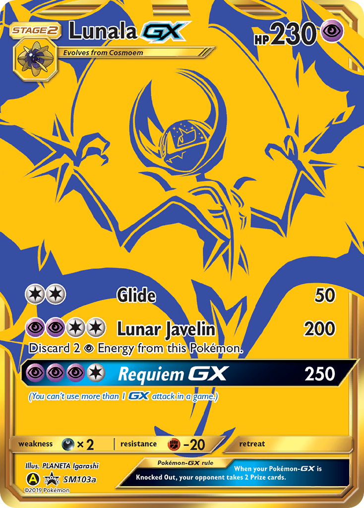Lunala GX (SM103a) [Sun & Moon: Black Star Promos] | Good Games North