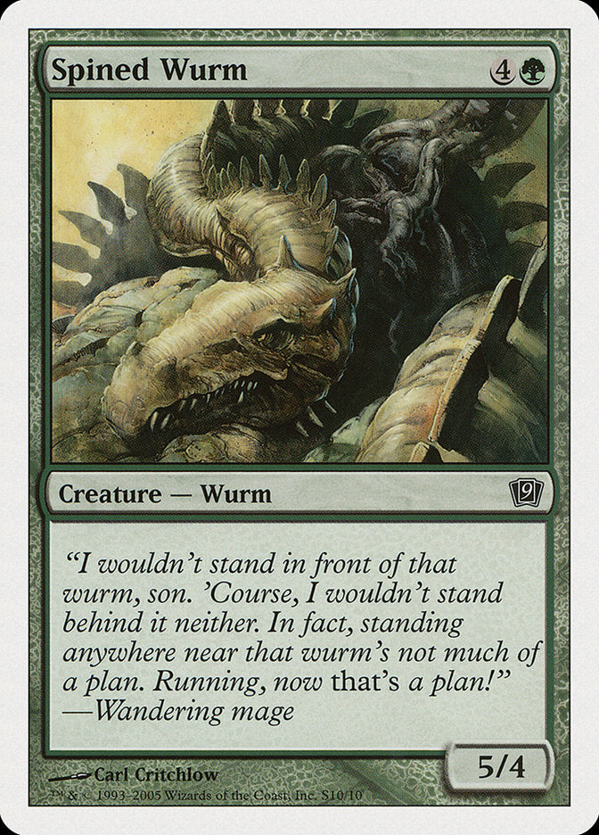 Spined Wurm [Ninth Edition] | Good Games North
