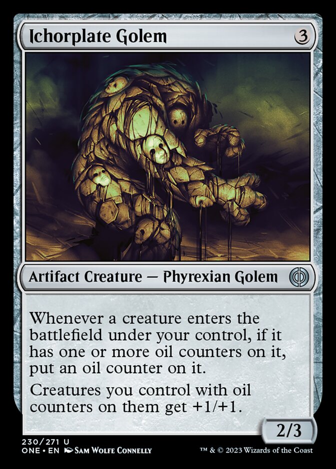 Ichorplate Golem [Phyrexia: All Will Be One] | Good Games North