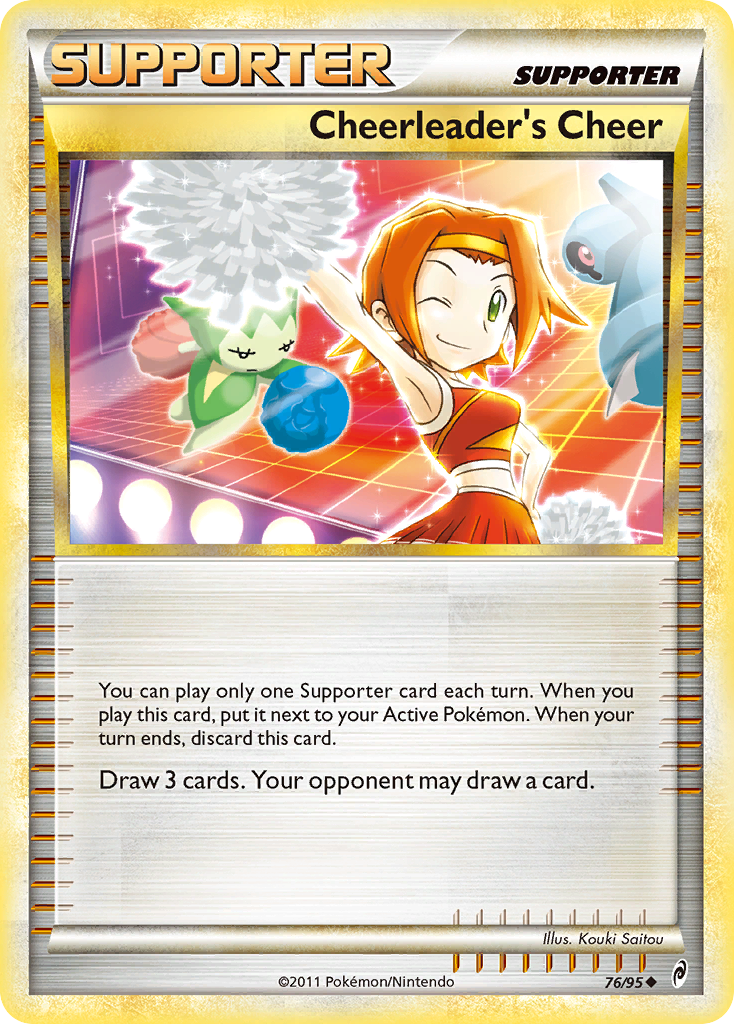 Cheerleader's Cheer (76/95) [HeartGold & SoulSilver: Call of Legends] | Good Games North
