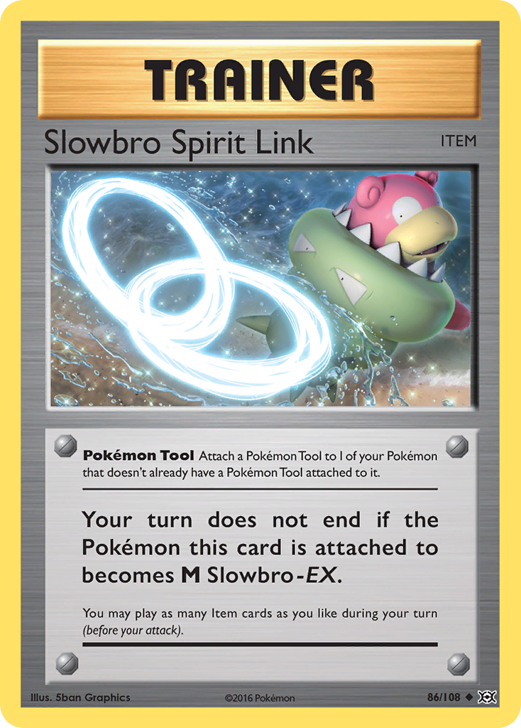 Slowbro Spirit Link (86/108) [XY: Evolutions] | Good Games North