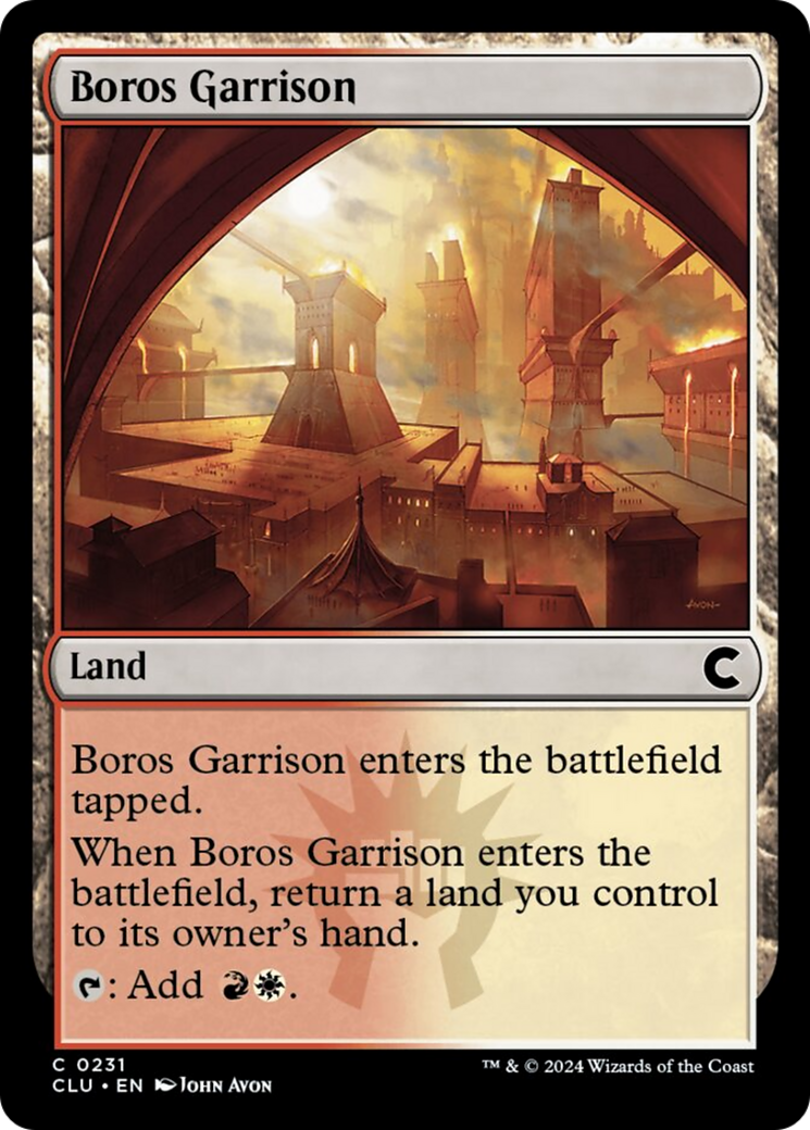 Boros Garrison [Ravnica: Clue Edition] | Good Games North