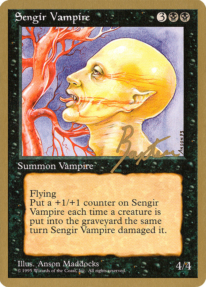Sengir Vampire (George Baxter) [Pro Tour Collector Set] | Good Games North