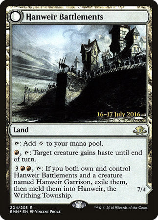 Hanweir Battlements [Eldritch Moon Promos] | Good Games North