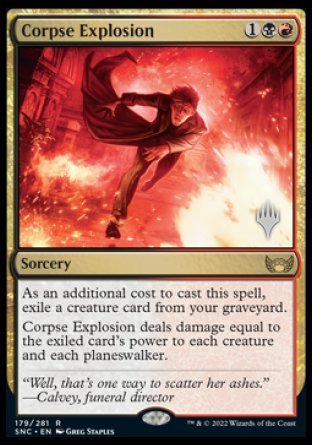 Corpse Explosion (Promo Pack) [Streets of New Capenna Promos] | Good Games North