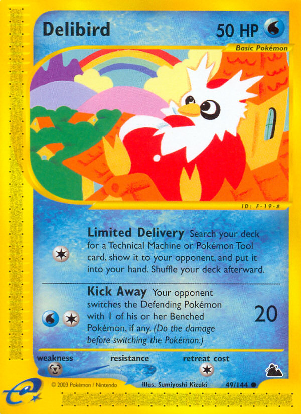 Delibird (49/144) [Skyridge] | Good Games North