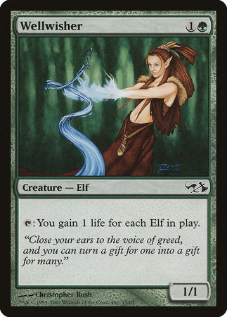 Wellwisher [Duel Decks: Elves vs. Goblins] | Good Games North