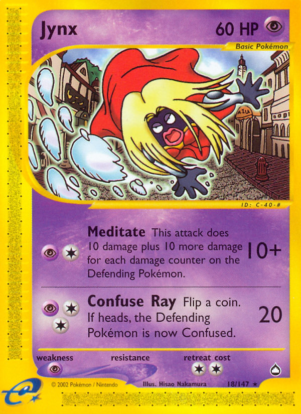 Jynx (18/147) [Aquapolis] | Good Games North