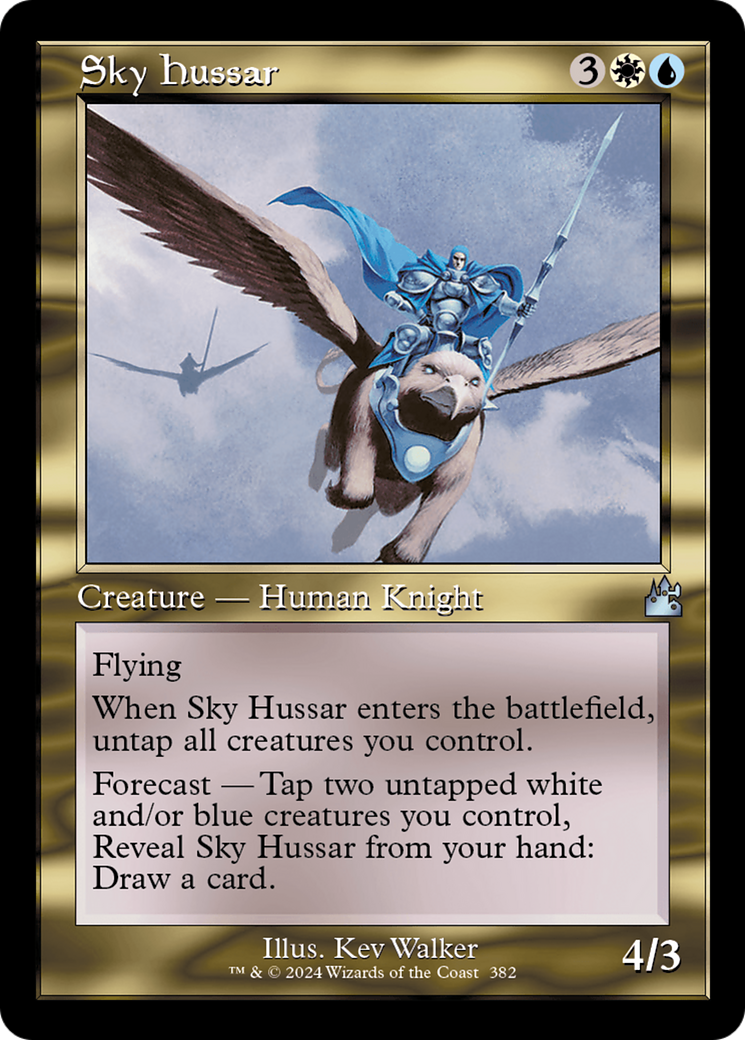 Sky Hussar (Retro Frame) [Ravnica Remastered] | Good Games North