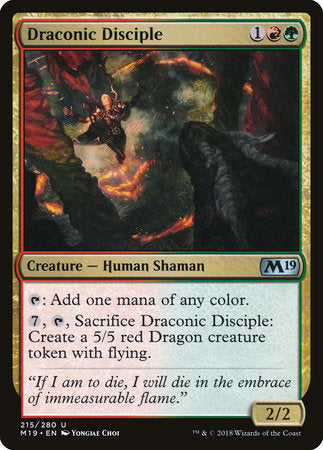 Draconic Disciple [Core Set 2019] | Good Games North