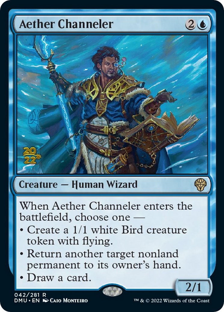 Aether Channeler [Dominaria United Prerelease Promos] | Good Games North