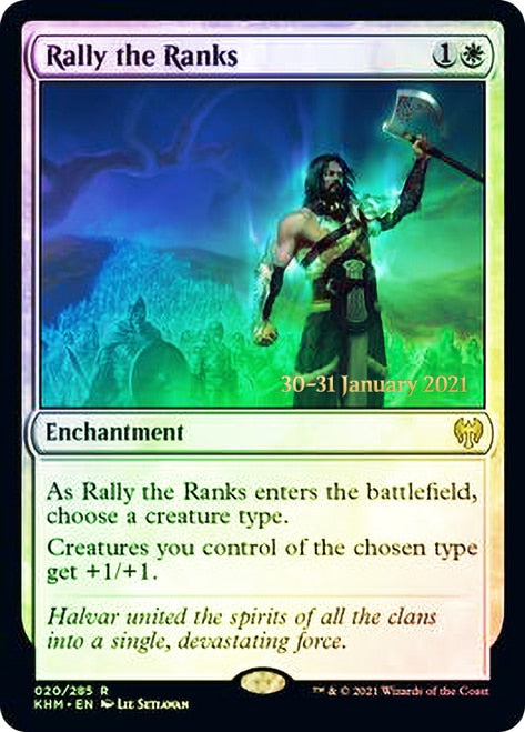 Rally the Ranks  [Kaldheim Prerelease Promos] | Good Games North