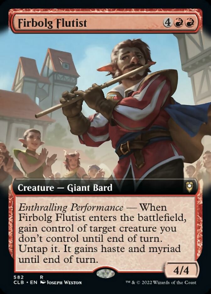 Firbolg Flutist (Extended Art) [Commander Legends: Battle for Baldur's Gate] | Good Games North