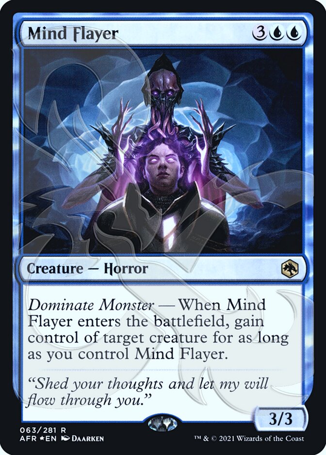 Mind Flayer (Ampersand Promo) [Dungeons & Dragons: Adventures in the Forgotten Realms Promos] | Good Games North