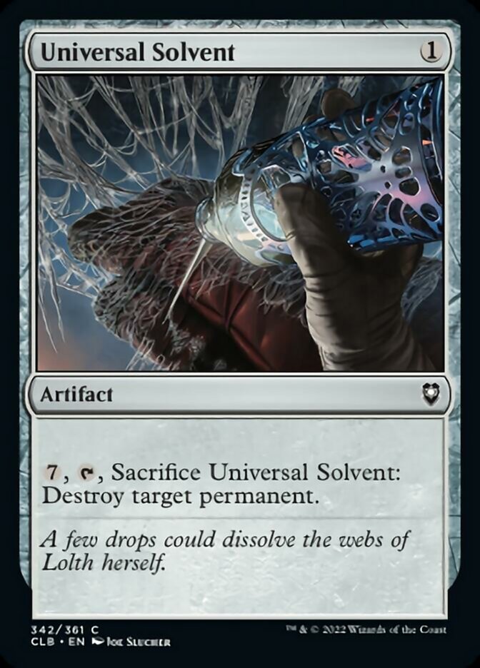 Universal Solvent [Commander Legends: Battle for Baldur's Gate] | Good Games North