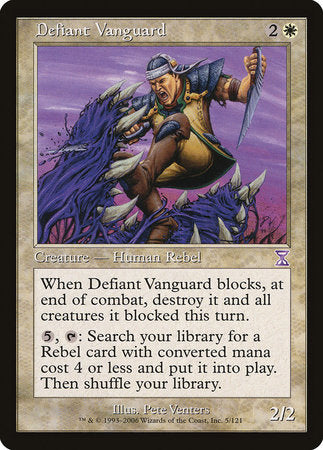 Defiant Vanguard [Time Spiral Timeshifted] | Good Games North