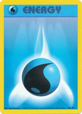 Water Energy (102/102) [Base Set Unlimited] | Good Games North