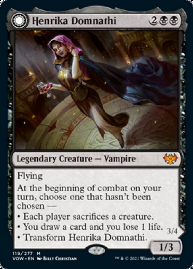 Henrika Domnathi // Henrika, Infernal Seer [Innistrad: Crimson Vow] | Good Games North