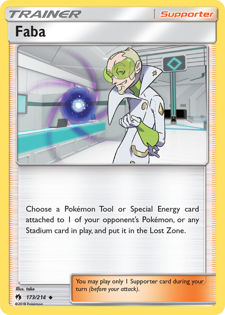 Faba (173/214) [Sun & Moon: Lost Thunder] | Good Games North