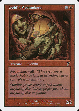 Goblin Spelunkers [Seventh Edition] | Good Games North