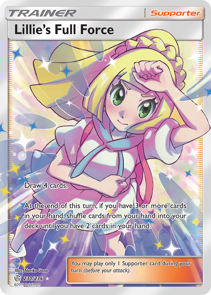 Lillie's Full Force (230/236) [Sun & Moon: Cosmic Eclipse] | Good Games North