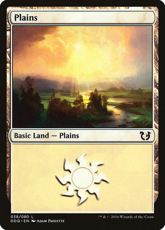 Plains (38) [Duel Decks: Blessed vs. Cursed] | Good Games North