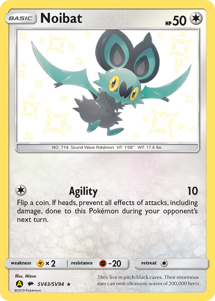 Noibat (SV43/SV94) [Sun & Moon: Hidden Fates - Shiny Vault] | Good Games North