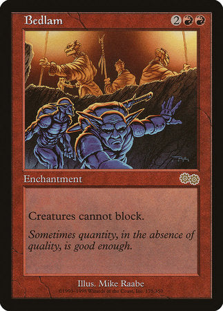Bedlam [Urza's Saga] | Good Games North