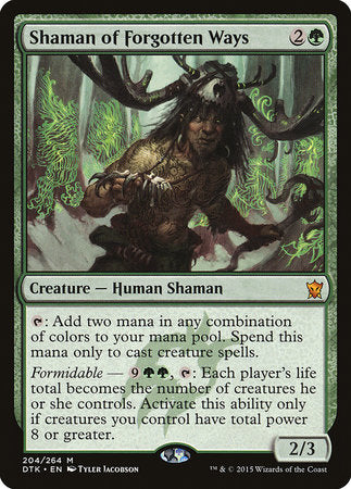 Shaman of Forgotten Ways [Dragons of Tarkir] | Good Games North