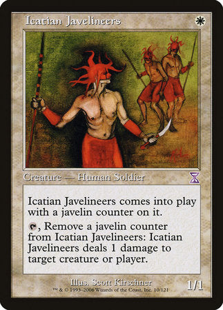 Icatian Javelineers [Time Spiral Timeshifted] | Good Games North