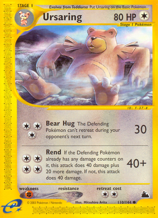 Ursaring (110/144) [Skyridge] | Good Games North