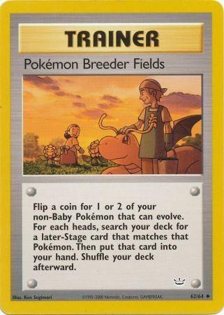 Pokemon Breeder Fields (62/64) [Neo Revelation Unlimited] | Good Games North