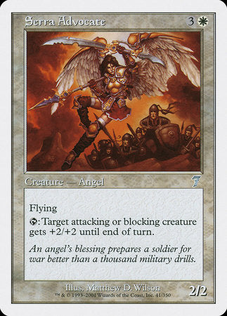Serra Advocate [Seventh Edition] | Good Games North