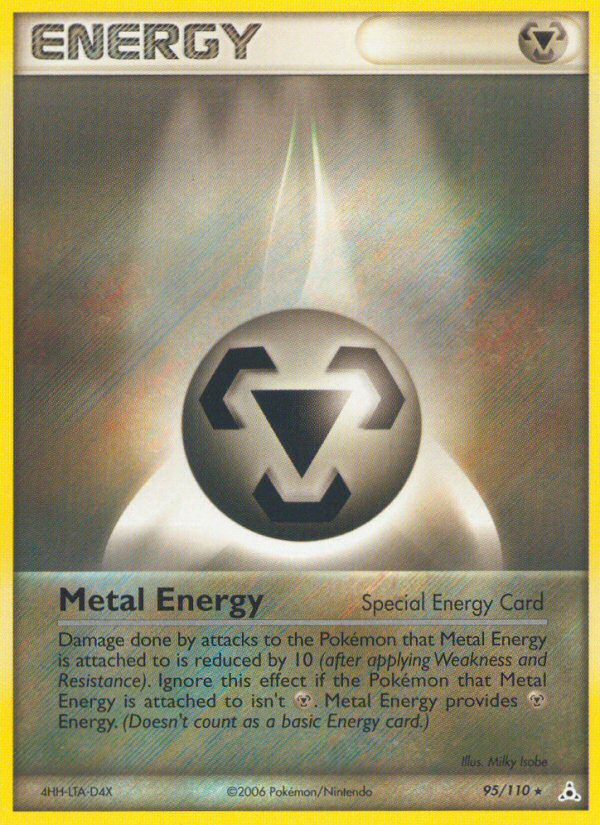 Metal Energy (95/110) [EX: Holon Phantoms] | Good Games North