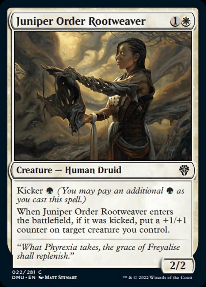 Juniper Order Rootweaver [Dominaria United] | Good Games North