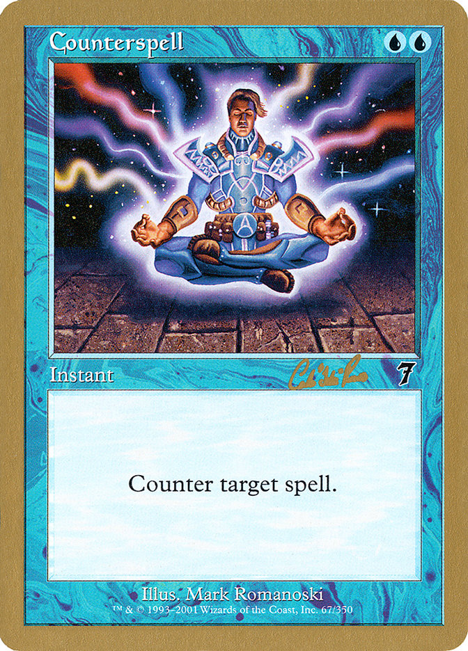 Counterspell (Carlos Romao) [World Championship Decks 2002] | Good Games North
