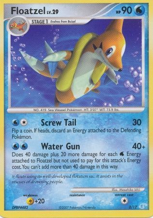 Floatzel (2/12) [Diamond & Pearl: Trainer Kit - Manaphy] | Good Games North