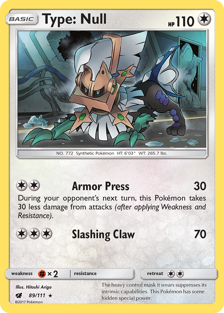 Type: Null (89/111) [Sun & Moon: Crimson Invasion] | Good Games North
