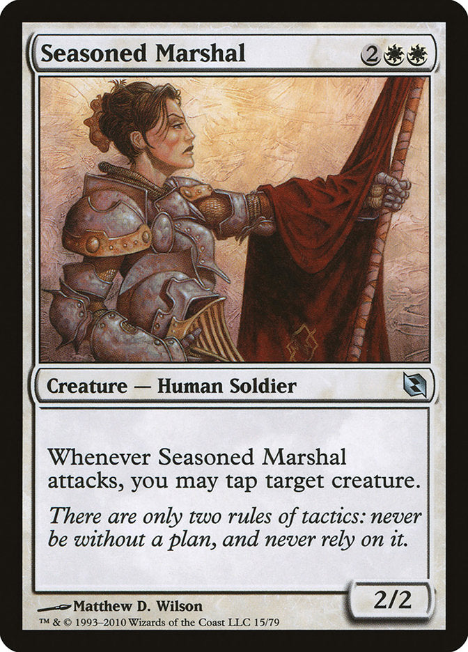 Seasoned Marshal [Duel Decks: Elspeth vs. Tezzeret] | Good Games North