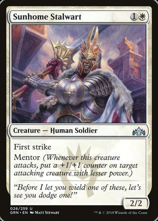 Sunhome Stalwart [Guilds of Ravnica] | Good Games North