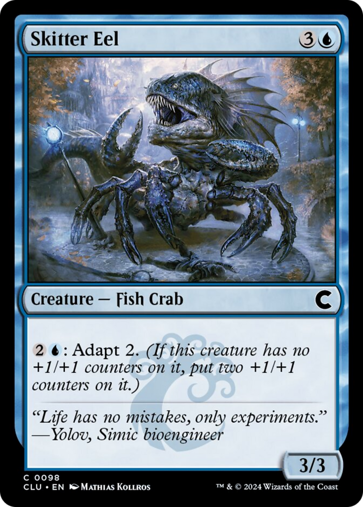 Skitter Eel [Ravnica: Clue Edition] | Good Games North