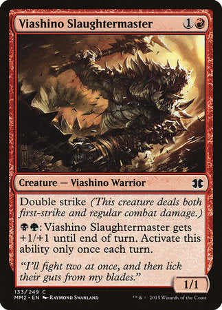 Viashino Slaughtermaster [Modern Masters 2015] | Good Games North