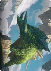 Yasharn, Implacable Earth Art Card [Zendikar Rising Art Series] | Good Games North