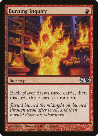 Burning Inquiry [Magic 2010] | Good Games North