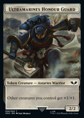 Soldier (003) // Ultramarines Honour Guard Double-sided Token (Surge Foil) [Universes Beyond: Warhammer 40,000 Tokens] | Good Games North