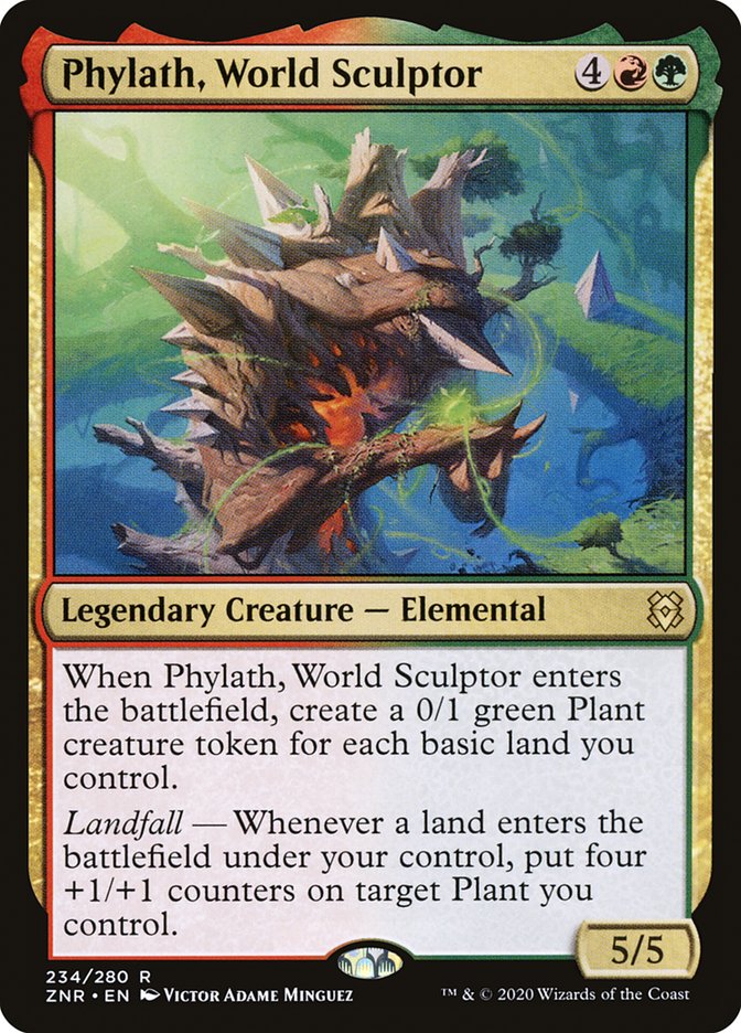 Phylath, World Sculptor [Zendikar Rising] | Good Games North